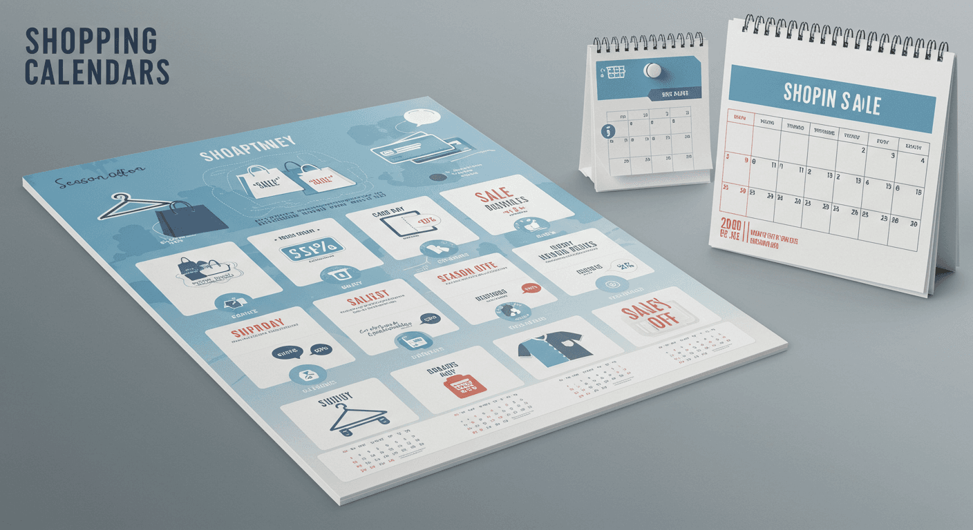 현명한 쇼핑을 위한 필수 가이드, 세일 캘린더!